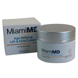 MiamiMD Age Defying Lift & Firm Cream 50ml for Neck & Face 1.7 oz Miami MD